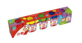 Kit 5 Massinha de modelar c/cheiro de Tutti Frutti Super Toys