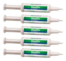 Kit 5 Mastifin Seringa 10g Antimicrobiano - Ourofino
