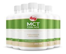 Kit 5 Mct Age Vitafor 250ml Sabor Sem Sabor