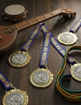 Kit 5 Medalhas Para Capoeira Premiação 6cm Com Cordão Kit 5 Medalhas Para Capoeira Premiação 6cm Com Cordão
