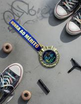 Kit 5 Medalhas Para Skate Campeão 6cm Com Cordão Premium Kit 5 Medalhas Para Skate Campeão 6cm Com Cordão Premium