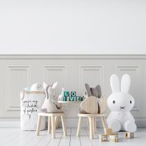 Kit 5 Meia Parede Com Efeito Boiserie 3d Autocolante Papel de Parede