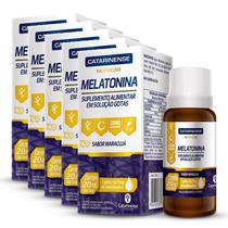 Kit 5 Melaton em gotas Catarinense Maracujá 20ml