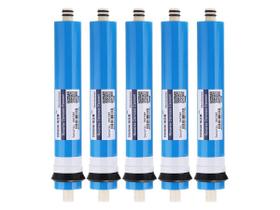 Kit 5 Membrana 50Gpd Osmose Reverse 190Litros Diarios Ro u Kit 5 Membrana 50Gpd Osmose Reverse 190Litros Diarios Ro u