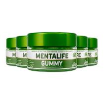 Kit 5 Mentalife Gummy Unilfe Menta e Eucalipto 30 gomas Kit 5 Mentalife Gummy Unilfe Menta e Eucalipto 30 gomas