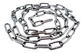 Kit 5 metros Corrente Aço Inox 2mm elo Médio carga 62 kg Kit 5 metros Corrente Aço Inox 2mm elo Médio carga 62 kg