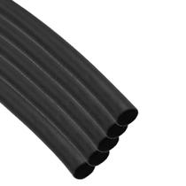 Kit 5 metros termo retratil 16.0mm preto sibratec