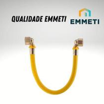 Kit 5 Metros Tubo Pex Gas Cozinha Multicamada 16mm Cotovelos