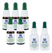 Kit 5 Micotin 10ml + 2 Micotin 30ml - Reparador De Unhas