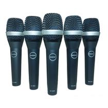 Kit 5 Microfones Profissionais de Mão SK-MD5-5 - SKYPIX Kit 5 Microfones Profissionais de Mão SK-MD5-5 - SKYPIX
