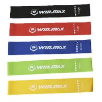 Kit 5 Mini Bands Faixas Elásticas Winmax Coloridas