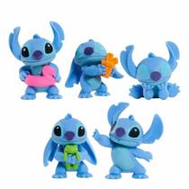 Kit 5 Mini Bonecos do Stitch 3989 Kit 5 Mini Bonecos do Stitch 3989