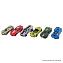 Kit 5 Mini Carrinhos Die Cast Garagem S.A. Metal 1:58 Modelos Sortidos 35102 - Candide