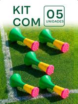 Kit 5 Mini Corneta Copa Mundo Brasil Vuvuzela Torcida Festa Kit 5 Mini Corneta Copa Mundo Brasil Vuvuzela Torcida Festa