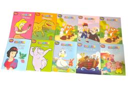 Kit 5 Mini Livros Infantis De Colorir Tema Variado Historias
