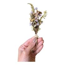 Kit 5 Mini Ramos de Flores Secas para Lembranças ou Decoração - ENCOMENDA