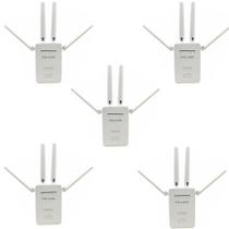 Kit 5 Mini Repetidor Roteador Wi-Fi 300Mbps Pix-Link Lv-Wr09