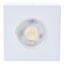 Kit 5 Mini Spot Sobrepor Quadrado 5w Branco 6500k(Branco,110V/220V)