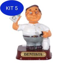 Kit 5 Miniatura Profissional Resina Dentista (H) 8 Cm - Meerchi