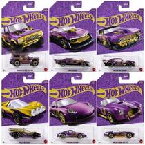 Kit 5 Miniaturas Hot Wheels Pérola E Cromo 57 Anos Hdh54