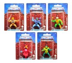 KIT 5 miniaturas Masters of the Universe Micro Collection He-Man MOTU - Mattel