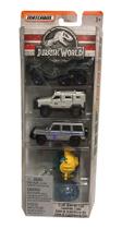 Kit 5 Miniaturas Matchbox Jurassic Park World Escala 1/64 Kit 5 Miniaturas Matchbox Jurassic Park World Escala 1/64