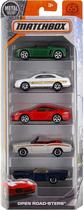 Kit 5 Miniaturas Matchbox Open Road Sters Escala 1/64