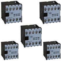 Kit 5 Minicontator Weg 6a 1 Na + 3 NF CAW04-13-00V25