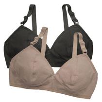 Kit 5 Moda Intima Sutiã Sem Bojo Reforçado Plus Size Algodão Kit 5 Moda Intima Sutiã Sem Bojo Reforçado Plus Size Algodão