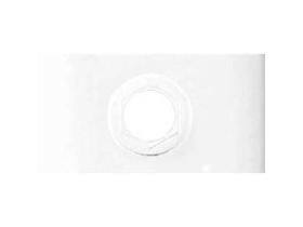 Kit 5 modulo furado coaxial chuveiro branco pezzi 50000 Kit 5 modulo furado coaxial chuveiro branco pezzi 50000