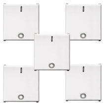 Kit 5 modulo interruptor bipolar simples 25a 250v