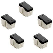 Kit 5 Modulo Interruptor Intermediario 10A Preto Tramontina Kit 5 Modulo Interruptor Intermediario 10A Preto Tramontina
