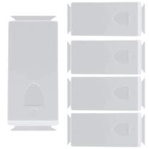 Kit 5 Módulo Pulsador Campainha Tramontina 6A 250V Branco