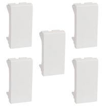 Kit 5 Módulo Tampo Cego Pial Plus 631047 Cor Bege Kit 5 Módulo Tampo Cego Pial Plus 631047 Cor Bege