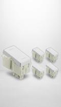 Kit 5 Módulos Interruptor Paralelo 10A Branco