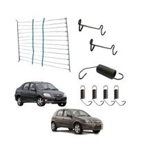 Kit 5 Molas + Grade + 2 Travas Do Assento Banco Celta Prisma