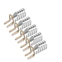 Kit 5 Molde De Ferro Alongar Unhas Ajustavel Reutilizável