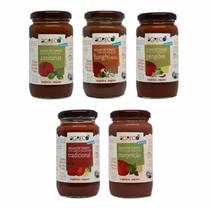 Kit 5 Molho Tomate Agreco: Tradicional, Manjericão, Funghi, Kit 5 Molho Tomate Agreco: Tradicional, Manjericão, Funghi,