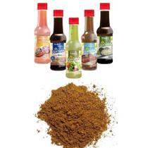 Kit 5 Molhos 150ml Cada + Tempero 1kg Linha Premium A Sua Escolha