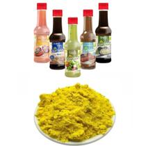 Kit 5 Molhos 150ml Cada + Tempero 1kg Linha Premium A Sua Escolha
