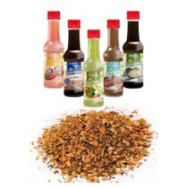 Kit 5 Molhos 150ml Cada + Tempero 1kg Linha Premium A Sua Escolha