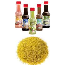 Kit 5 Molhos 150ml Cada + Tempero 1kg Linha Premium A Sua Escolha