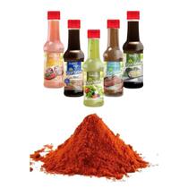 Kit 5 Molhos 150ml Cada + Tempero 1kg Linha Premium A Sua Escolha