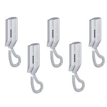 Kit 5 monofone dedicado apartamento tdmi 300 intelbras condominio