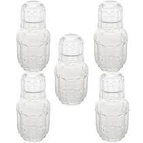 Kit 5 Moringas 500ml Vidro Copo 145ml Lyor Bar Restaurante