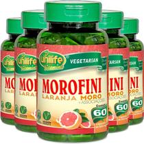 Kit 5 Morofini Laranja Moro Unilife 60 cápsulas