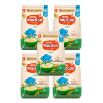 Kit 5 Mucilon Milho Cereal Infantil Sachê 180g Kit 5 Mucilon Milho Cereal Infantil Sachê 180g