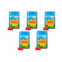 Kit 5 Multigood Fini Kids Sabor Morango 5x30 Gomas Dr Good Kit 5 Multigood Fini Kids Sabor Morango 5x30 Gomas Dr Good
