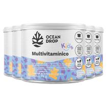 Kit 5 Multivitamínico Kids Ocean Drop Vegano 30 Gomas Kit 5 Multivitamínico Kids Ocean Drop Vegano 30 Gomas