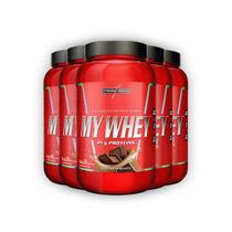 Kit 5 My Whey Protein Integral Medica Shake Chocolate 900g